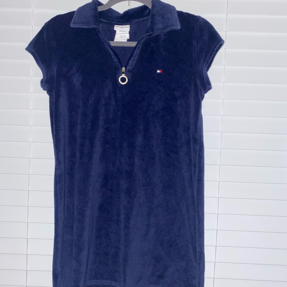 Tommy Hilfiger Dark Blue Zip-Up Dress